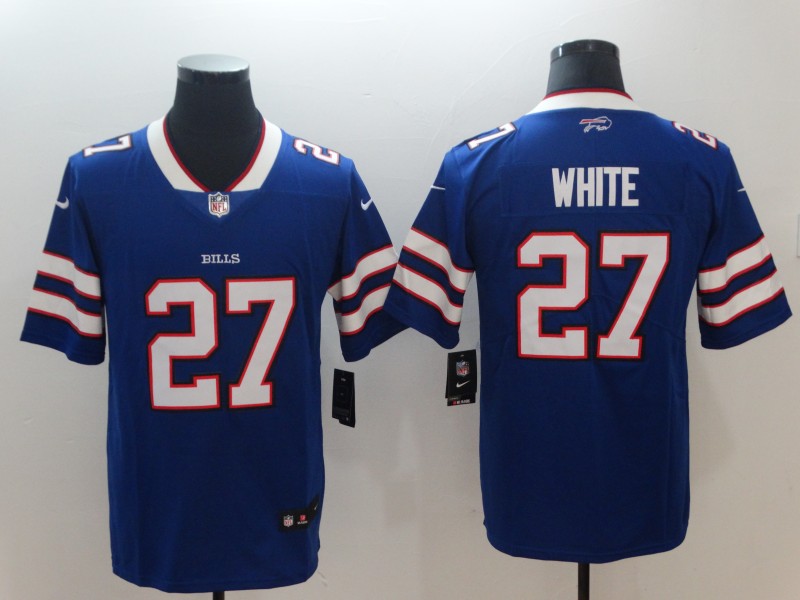 Men Buffalo Bills #27 Tre Davious White blue White Vapor Untouchable Limited Player NFL Jersey